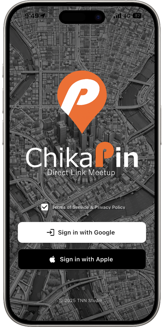Chika Pinアプリ画面